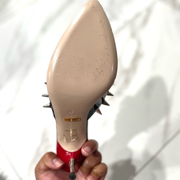 💯Authentic GUCCI Studded Mules! ♥️🖤♥️🖤 - Picture 7 of 9